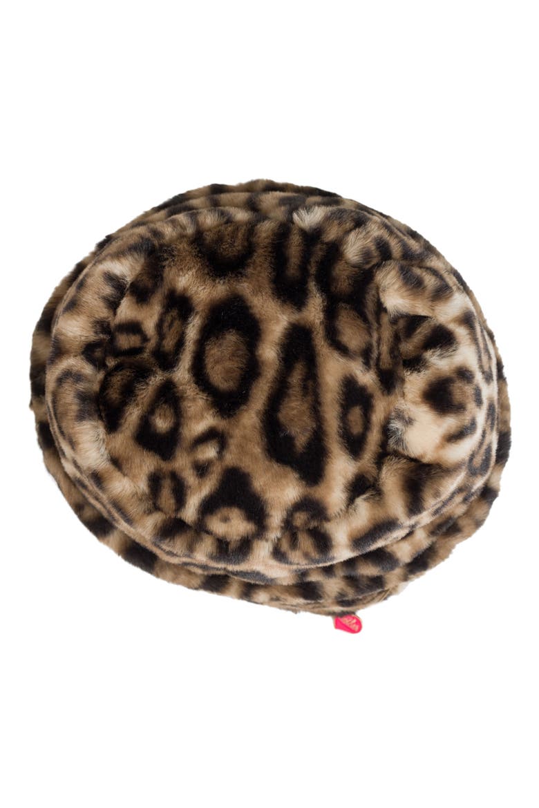 Fuzzy Wuzzy Faux Fur Bucket Hat, Alternate, color, KITTEN