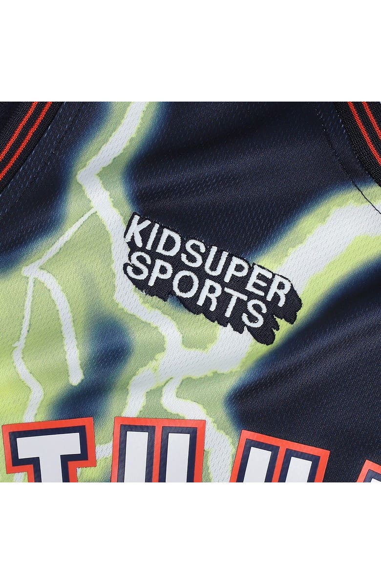 NBA X KIDSUPER Unisex NBA & KidSuper Studios by Fanatics Black Oklahoma City Thunder Hometown Jersey, Alternate, color, Black