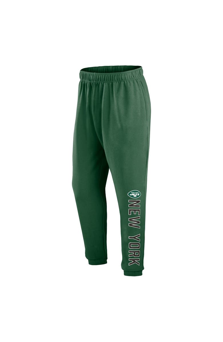 FANATICS Men's Fanatics Branded Green New York Jets Big & Tall Chop Block Lounge Pants, Alternate, color, 