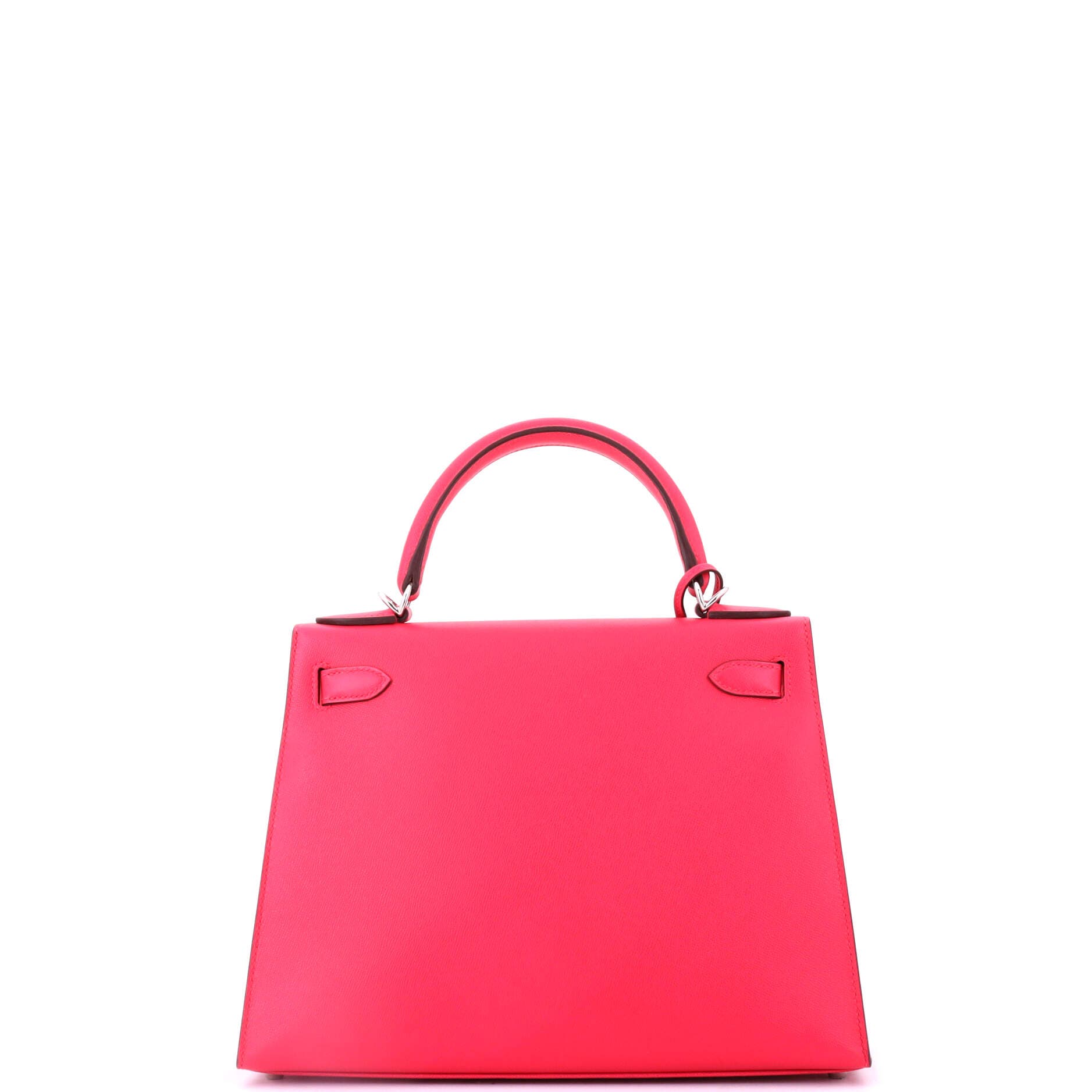 Pre-Owned Hermes Kelly Handbag Pink Madame with Palladium Hardware 28, Alternate, color, 