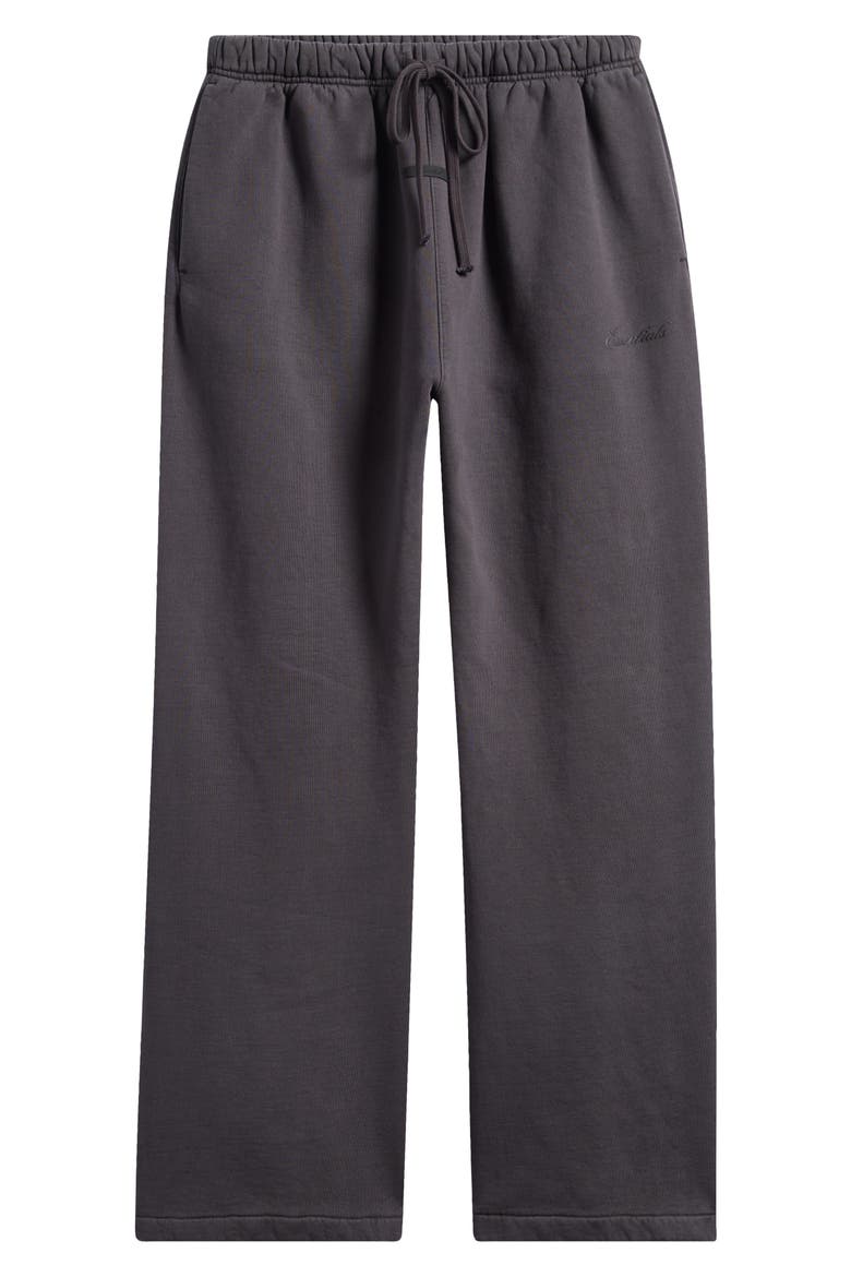 Signature Flare Sweatpants, Alternate, color, CONCRETE/DARK CONCRETE HEATHER
