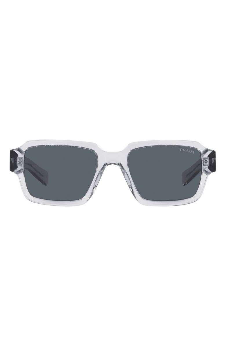 Prada 52mm Square Sunglasses, Main, color,