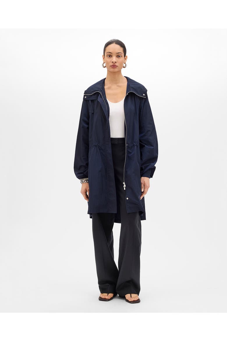 Recycled Nylon Anorak, Main, color, Navy