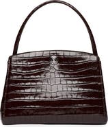 LIFFNER Pushlock Leather Shoulder Bag