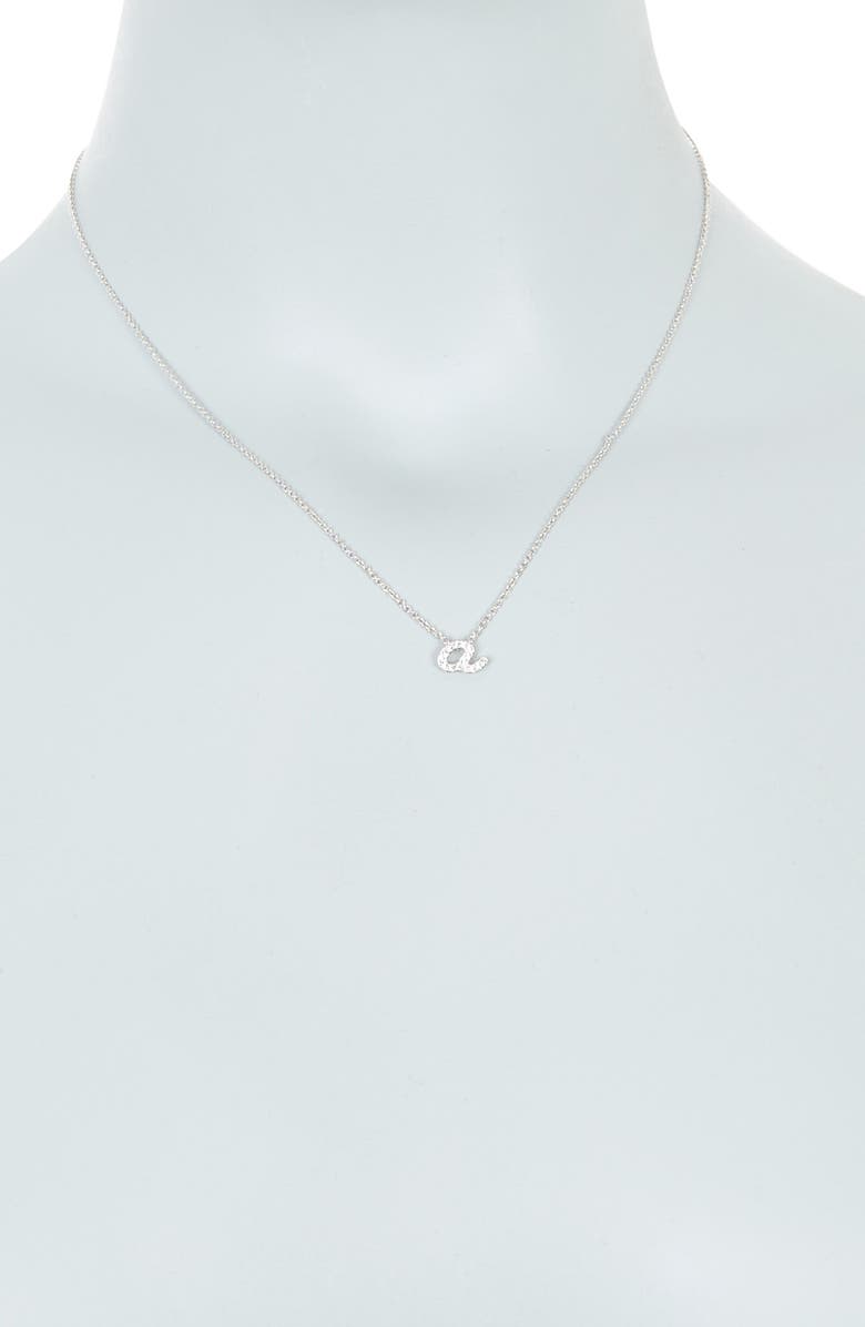 Nadri Scipt Inital Pendant Necklace, Alternate, color,