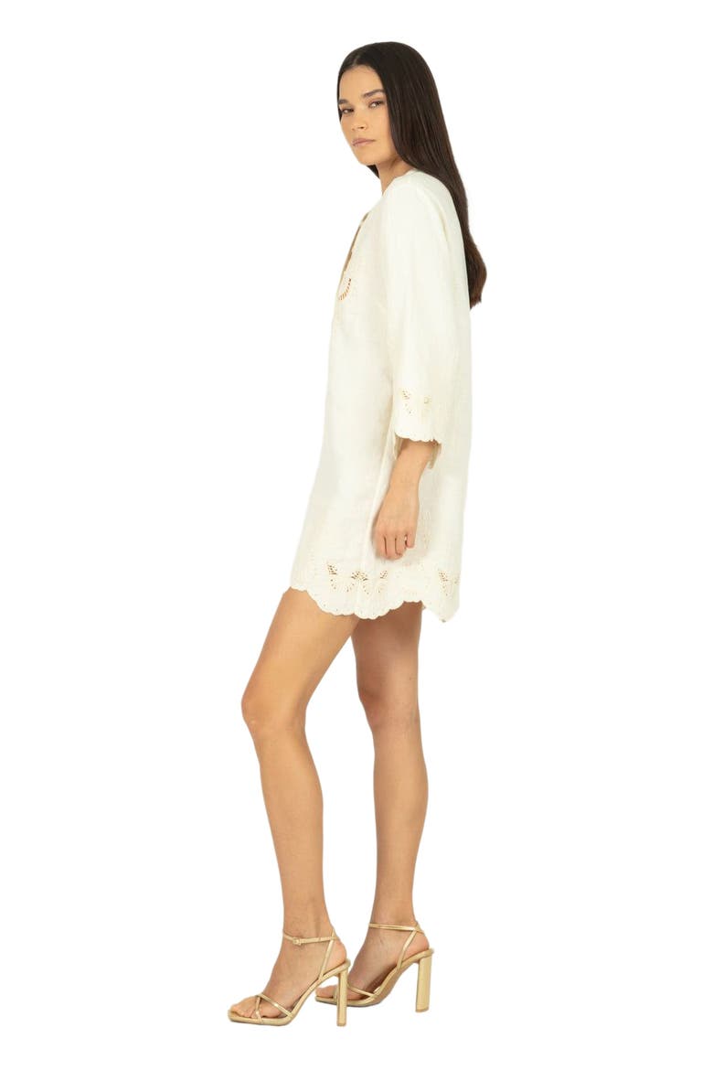 Navia Dress, Alternate, color, ANTIQUE CRÈME