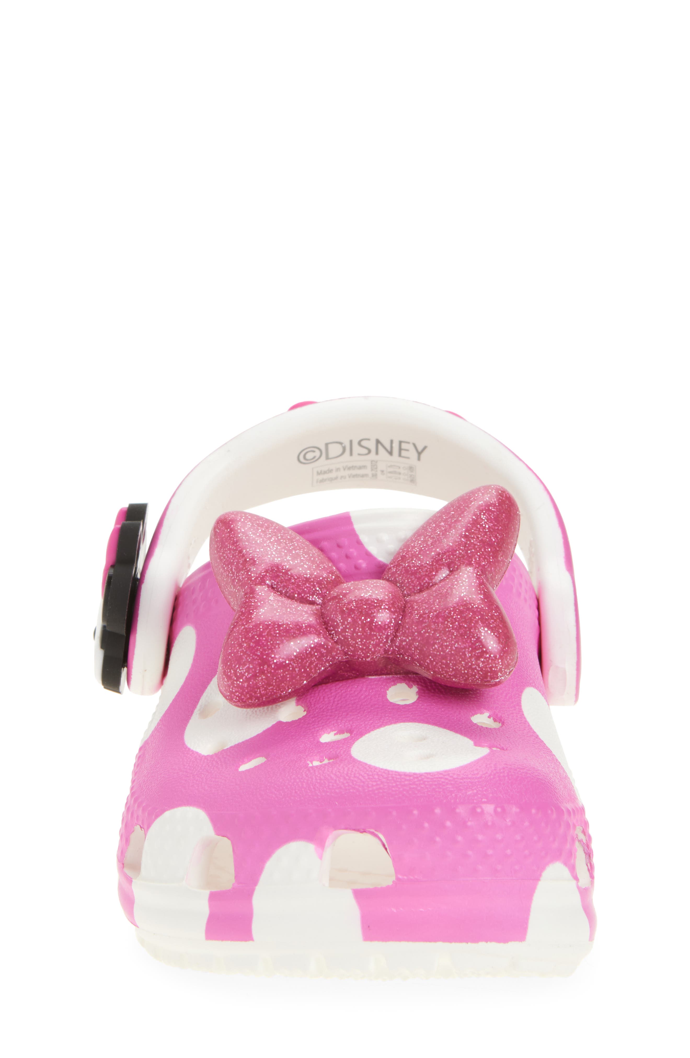 CROCS Kids' Disney<sup>®</sup> Minnie Mouse Classic Clog, Alternate, color, Pink Multi