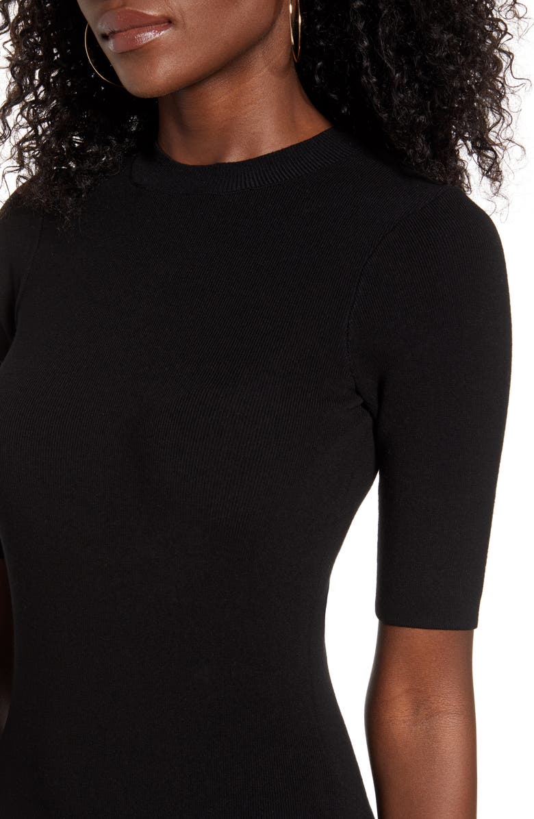 Leith Body-Con Sweater Dress, Alternate, color, 