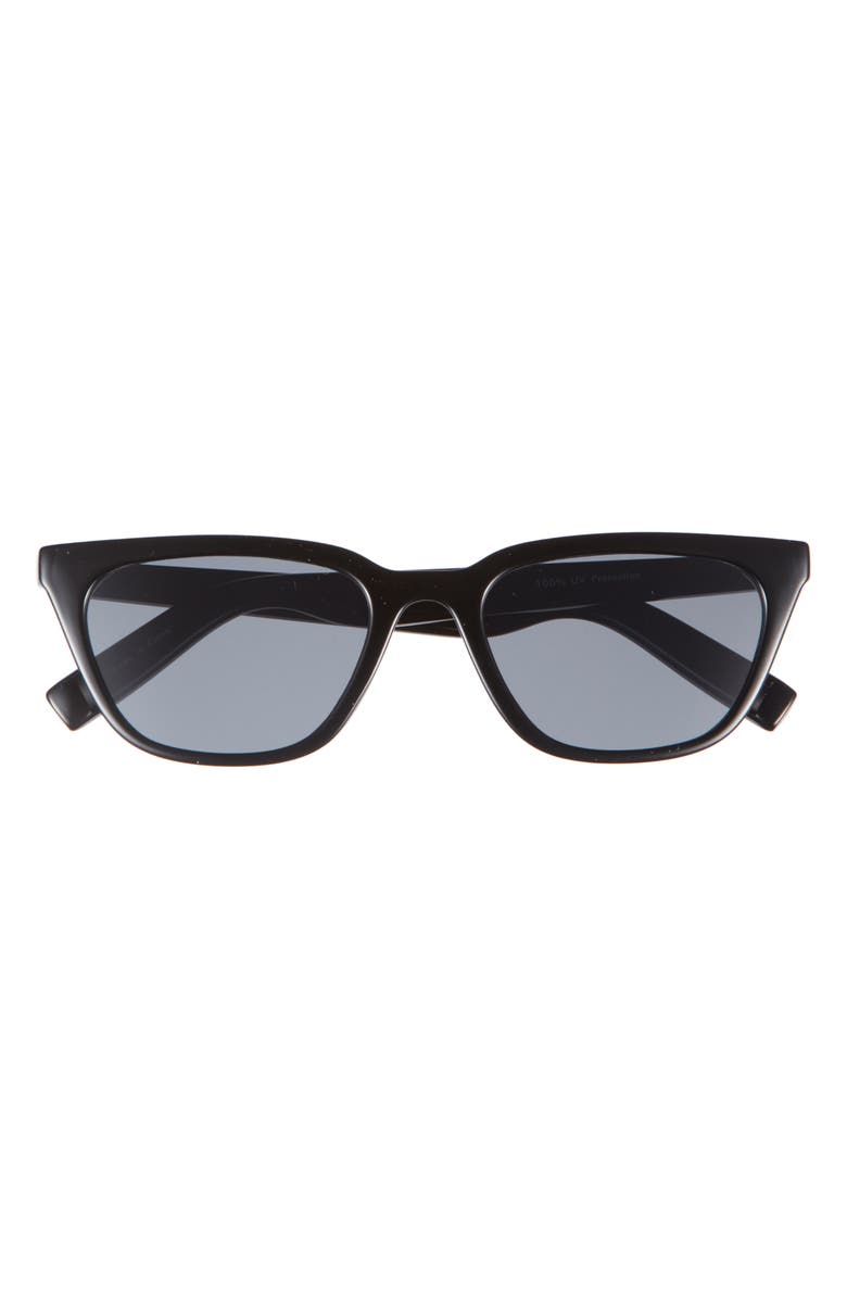 BP. Cat Eye Sunglasses, Main, color, Black