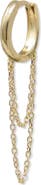 Anzie Classique Mini Chain Single Drop Earring