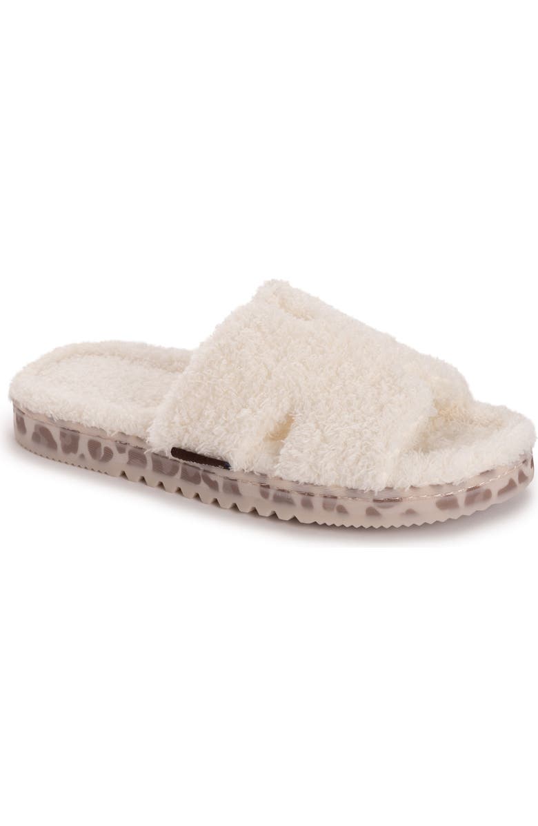 MUK LUKS Cecilia Slide Slipper, Main, color, Ivory
