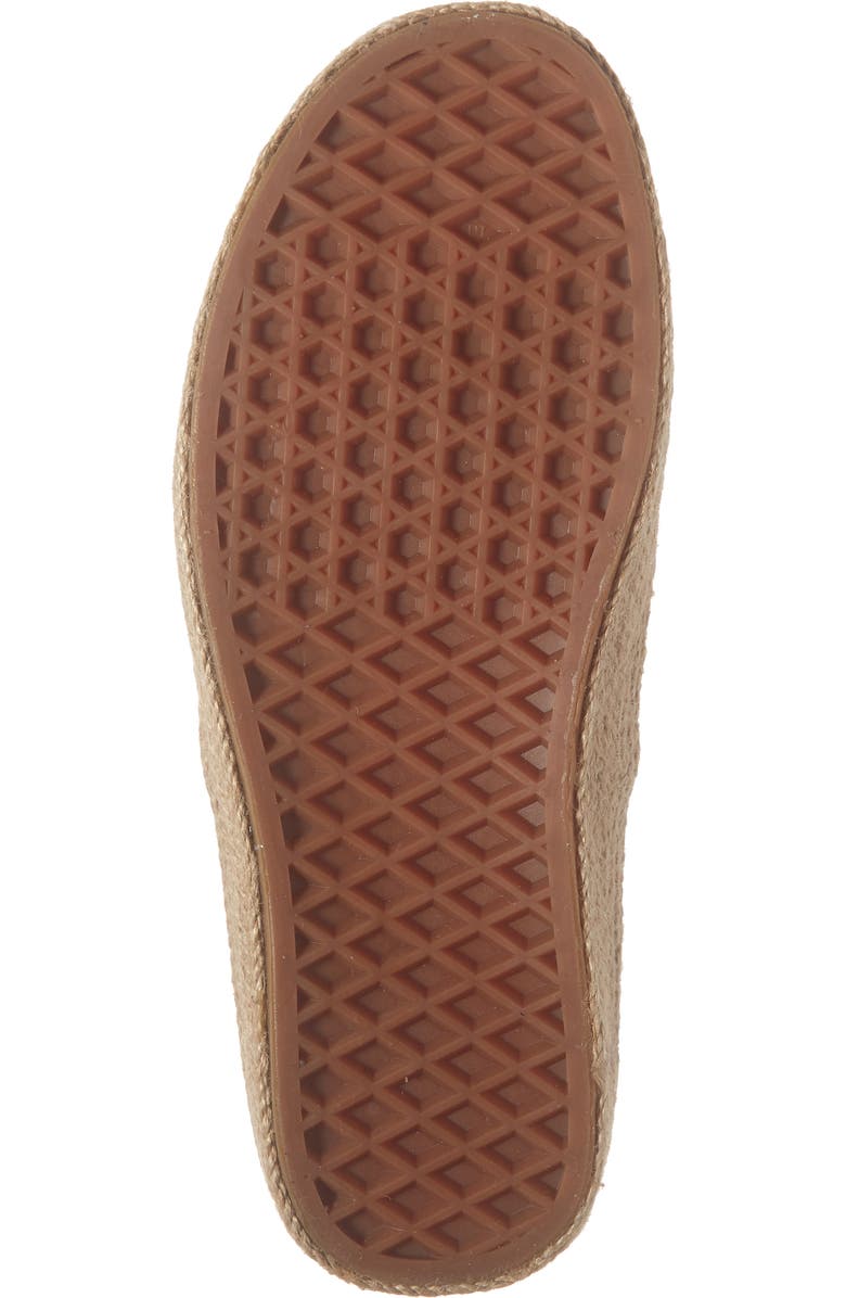 Vans Authentic Convertible Espadrille Sneaker, Alternate, color,