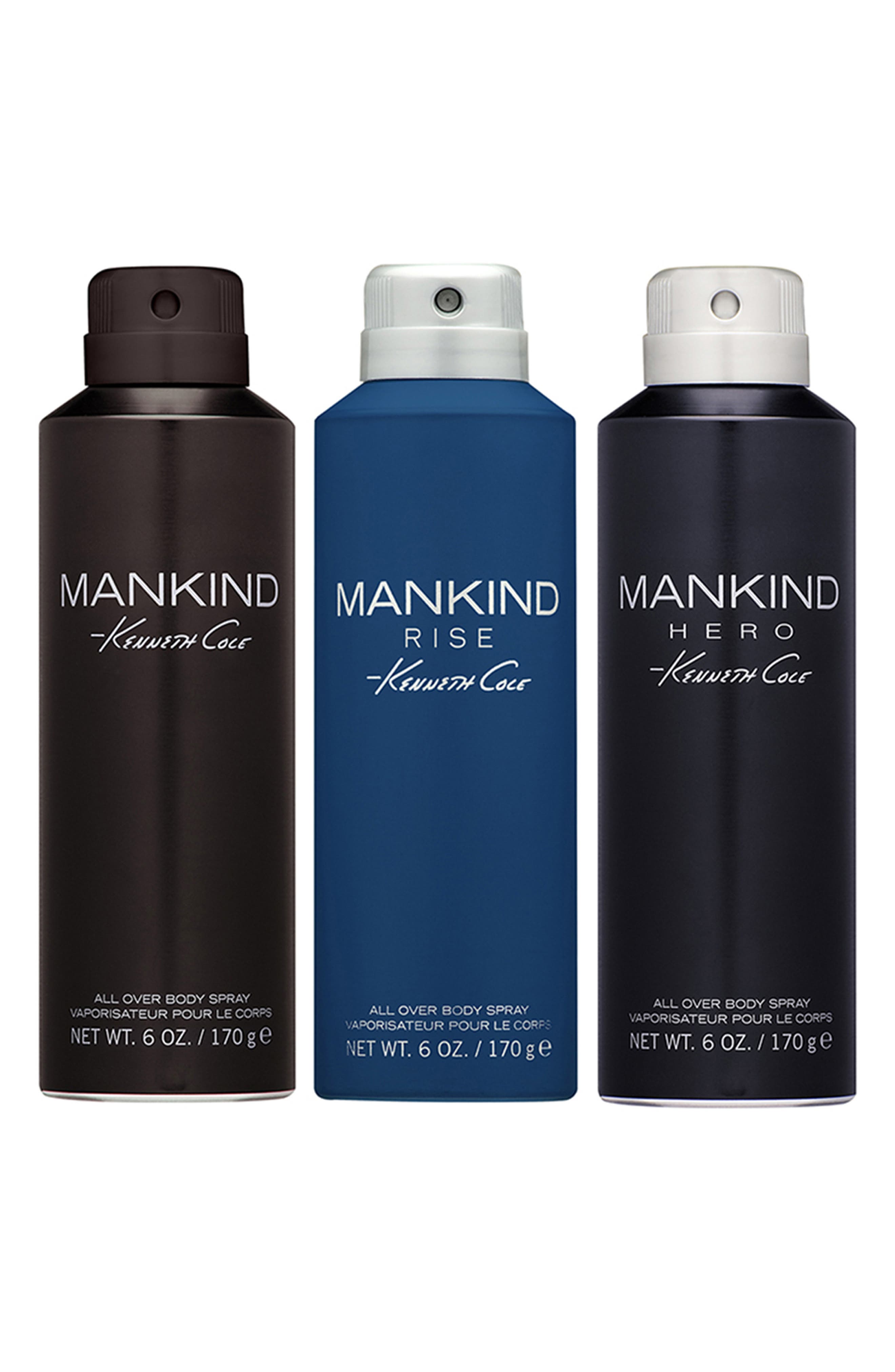 Kenneth Cole Mankind 3-Piece Body Spray Set