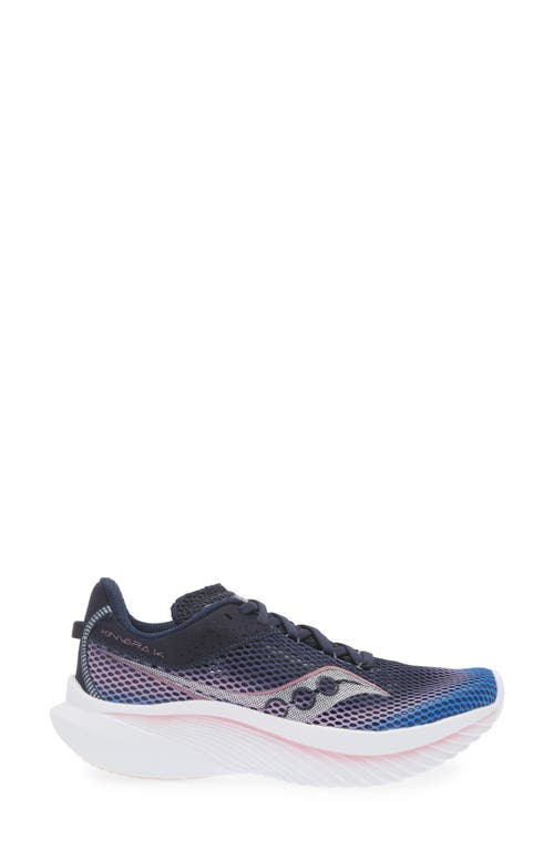 Saucony Kinvara 14 Running Shoe In Navy