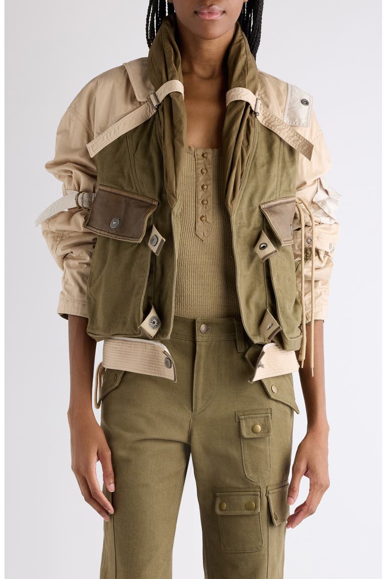 Julissa Utiltiy Jacket, Main, color, KHAKI