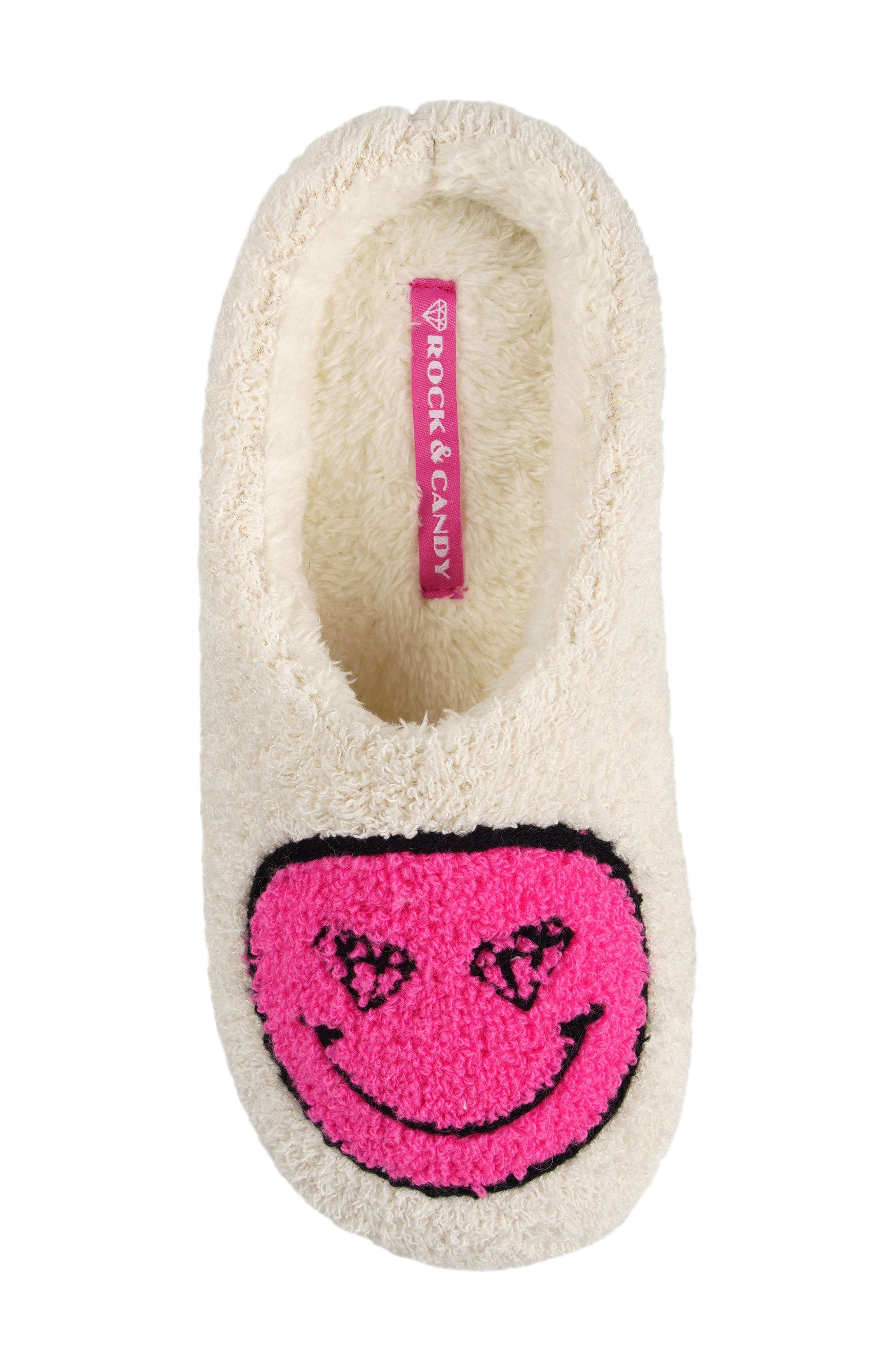 ROCK AND CANDY Scuff Slipper, Alternate, color, White Fabric - Whtfb