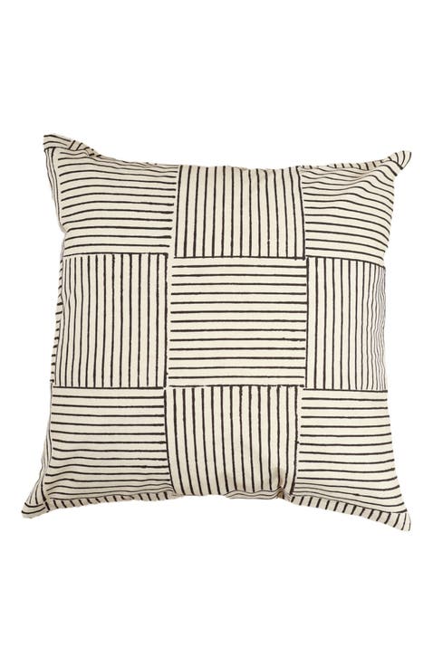 Desert Dunes Hand Block Print Pillow - Cover