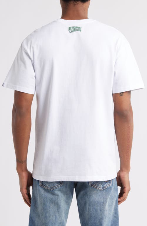 Billionaire Boys Club Astro Camouflage Graphic T-shirt In White