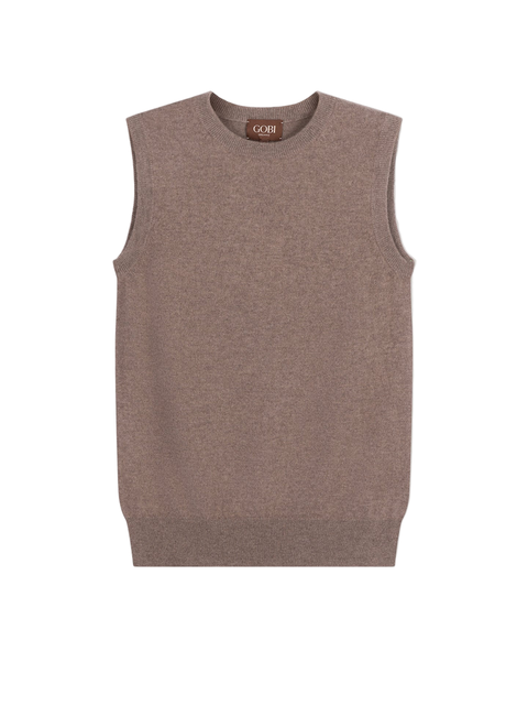 Timeless Cashmere Crewneck Vest