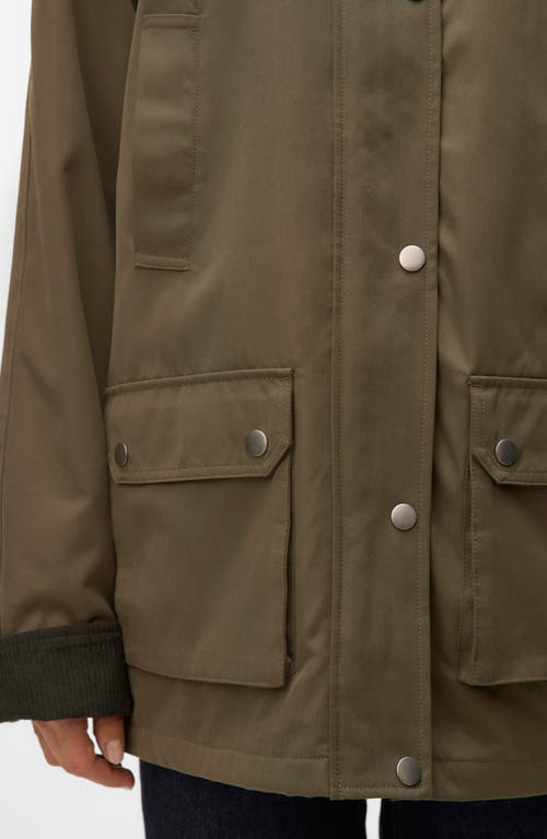 Vero Moda Wales Water Resistant Jacket In Green
