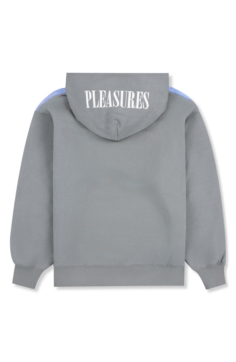 PLEASURES x Richard Bernstein Mythic Hope Pullover Hoodie, Alternate, color, Grey