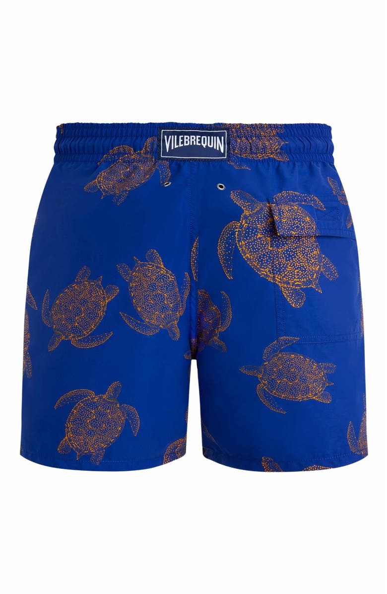 Vilebrequin Men's Tortues Galuchat Swim Trunks, Alternate, color, Marrakech