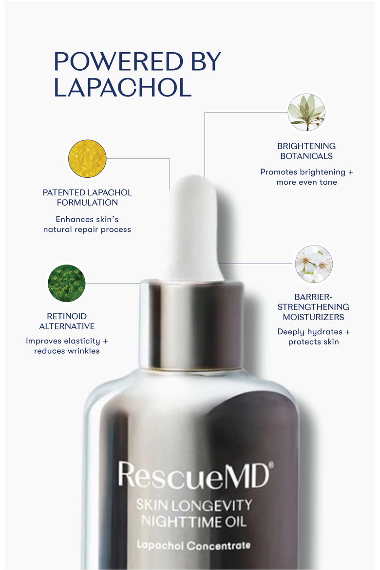 Skin Longevity Nighttime Oil, Alternate, color, None