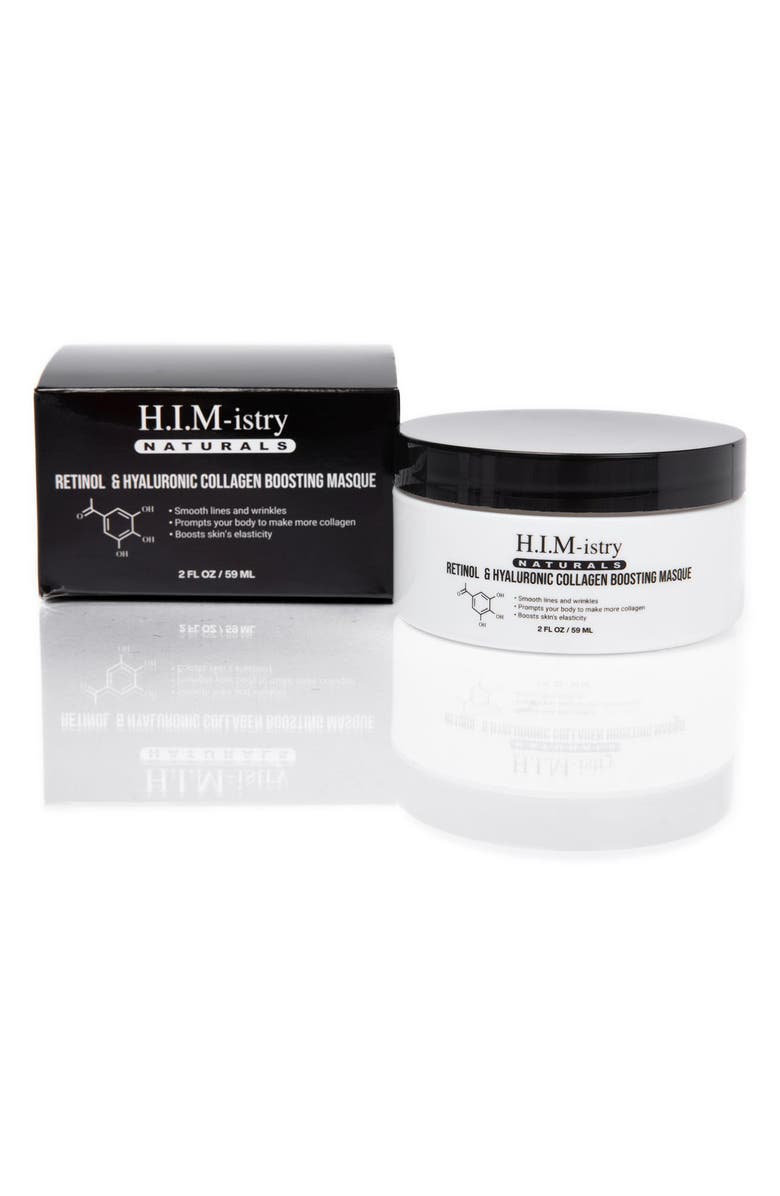 HIMistry Naturals Retinol & Hyaluronic Collagen Boosting Mask, Alternate, color,