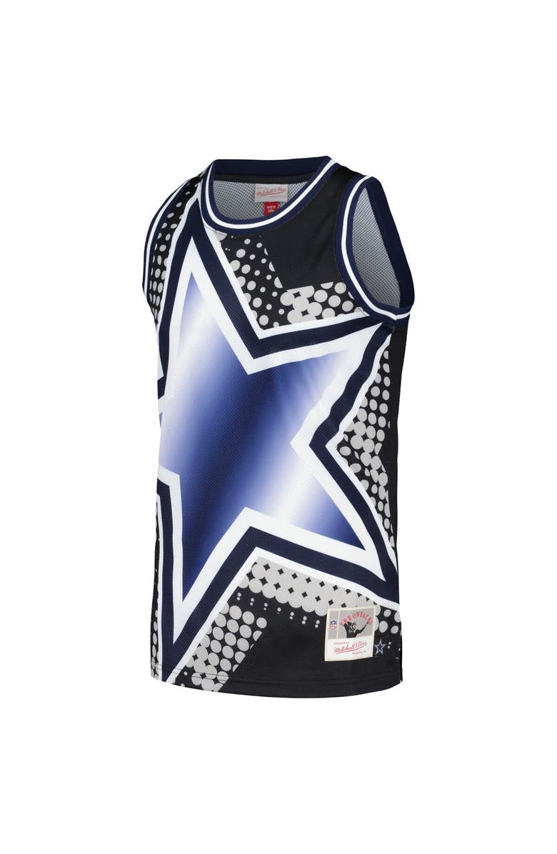 Mitchell & Ness Men's Mitchell & Ness Black Dallas Cowboys Big Face 7.0 Fashion Tank Top, Alternate, color, Black