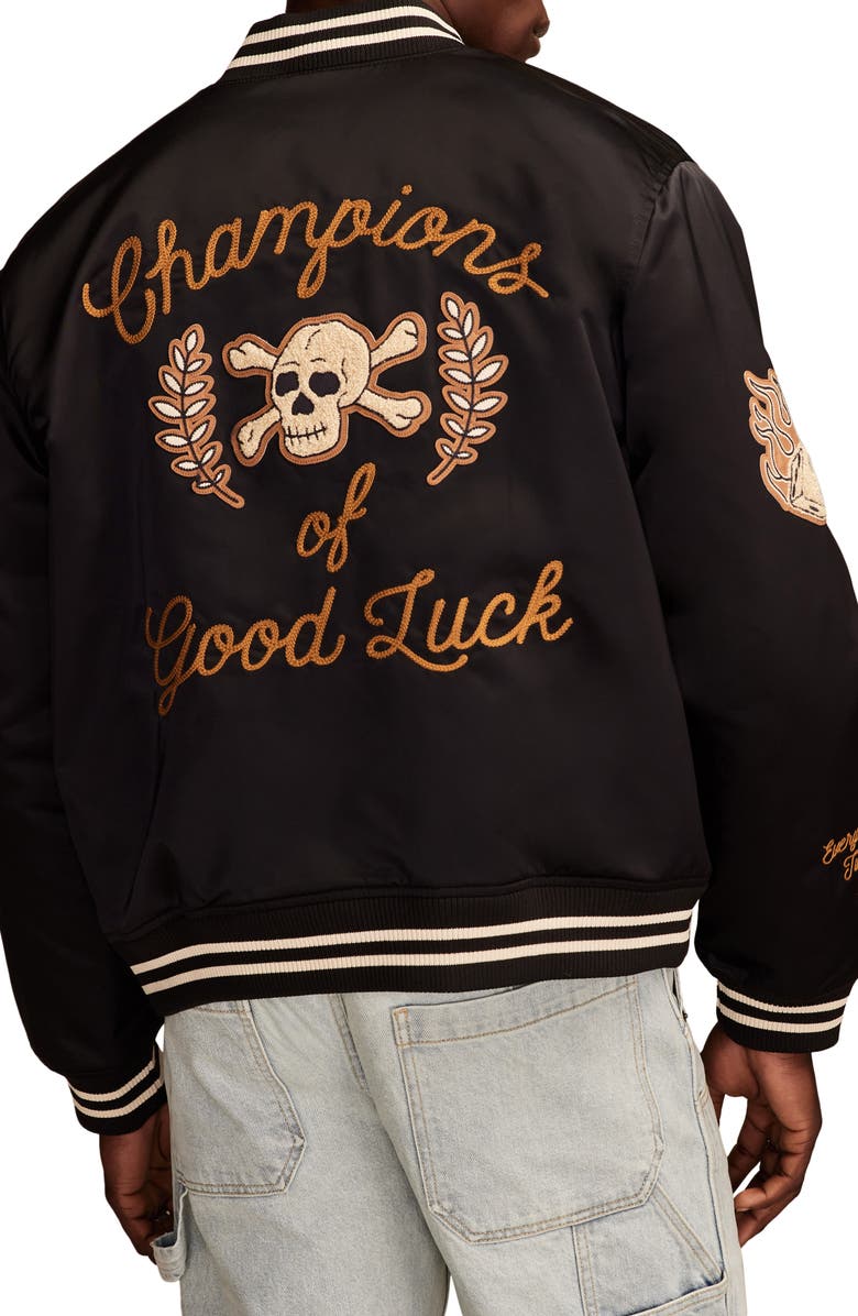 Lucky Brand Lucky Varsity Jacket, Alternate, color,