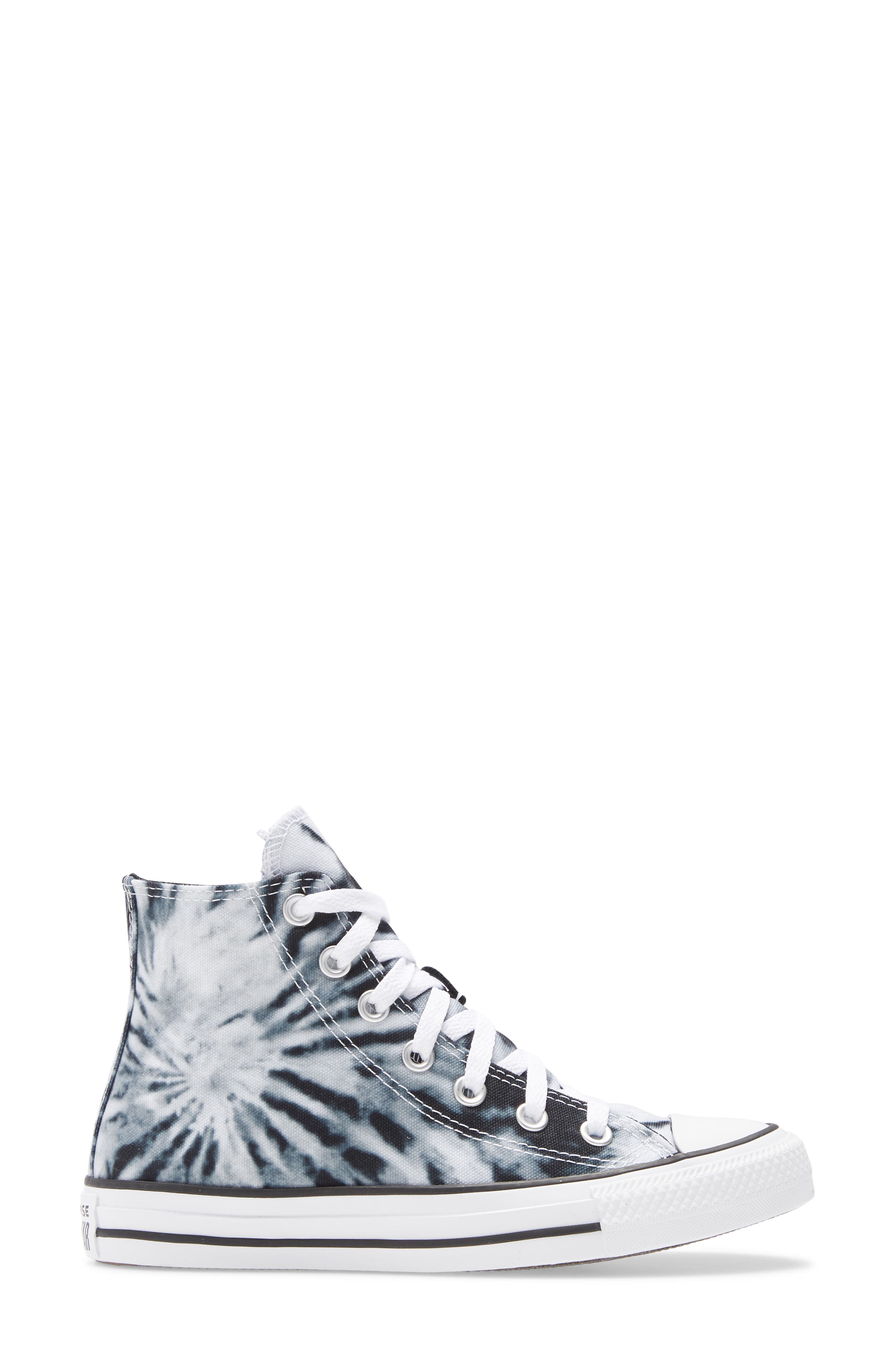 Converse Chuck Taylor<sup>®</sup> All Star<sup>®</sup> Tie Dye High Top Sneaker, Alternate, color, 