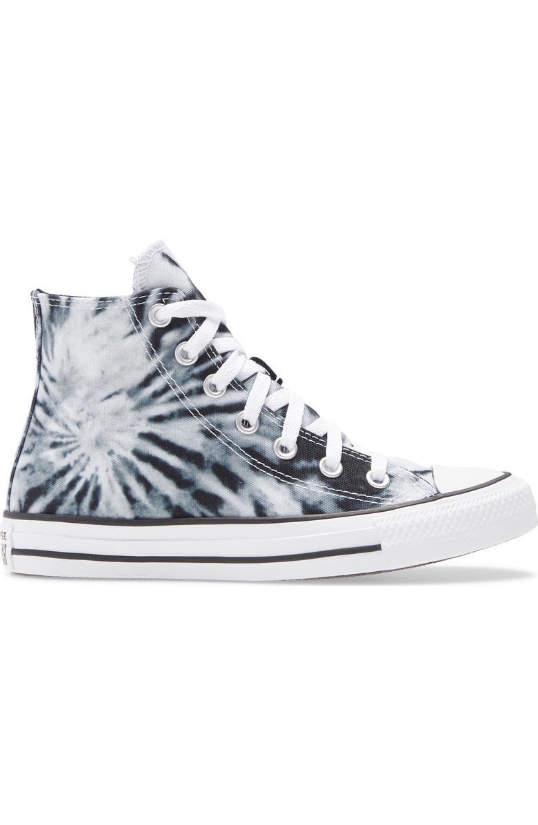 Converse Chuck Taylor<sup>®</sup> All Star<sup>®</sup> Tie Dye High Top Sneaker, Alternate, color,