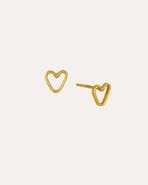 Ottoman Hands Heart Studs