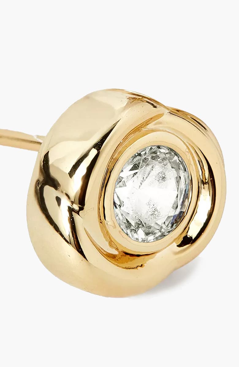 YOJ Lerino Crystal Stud Earrings In Gold, Alternate, color, Gold