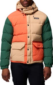 Columbia Wallowa Water Repellent Down Puffer Jacket with Removable Hood
