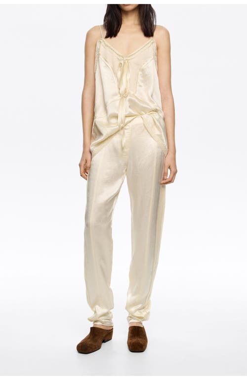 Bimba Y Lola Fitted Trousers In White