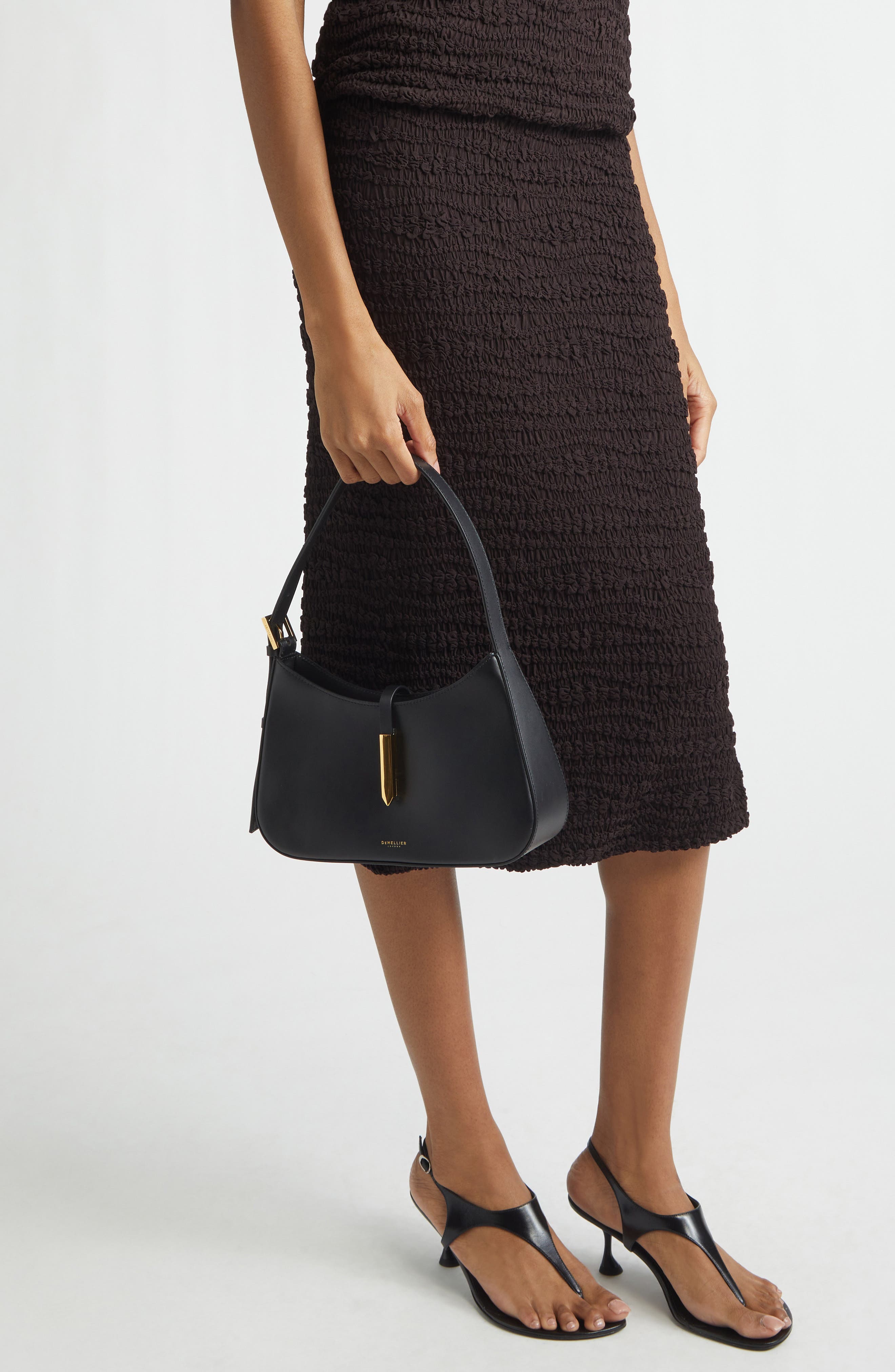 DeMellier The Tokyo Shoulder Bag, Alternate, color, Black F03