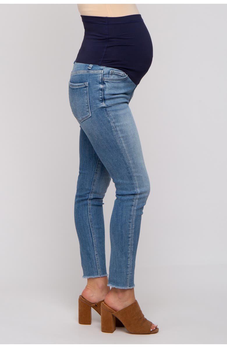 PinkBlush Maternity Skinny Jeans, Alternate, color, Blue