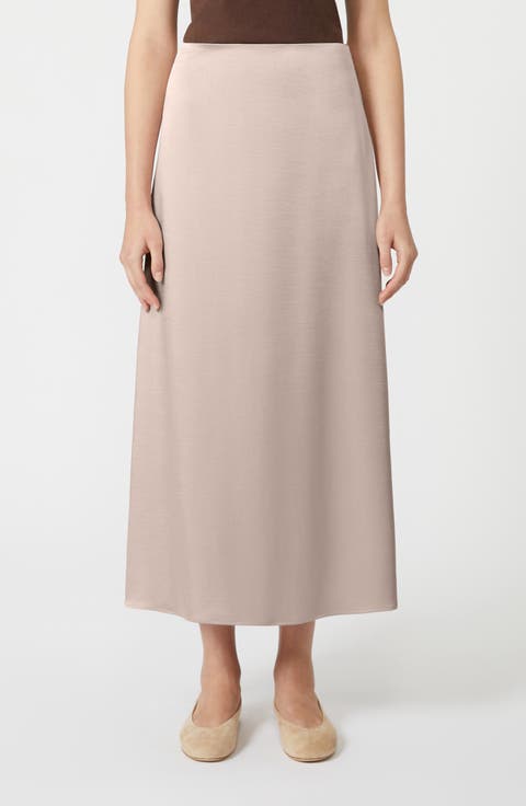 ワンピース MAX MARA Women Mid Skirts TORTONACO 004 BEIGE Max Mara Skirt Size 6 Beige Solid Below Knee Pencil Career