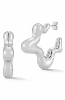 CHLOE AND MADISON Bold Hoop Earrings