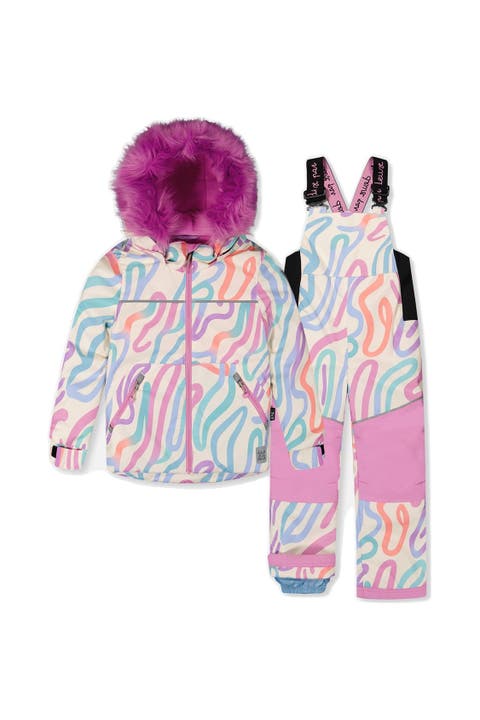 Discover Line Jacket Snow Pants Two Piece Snowsuit