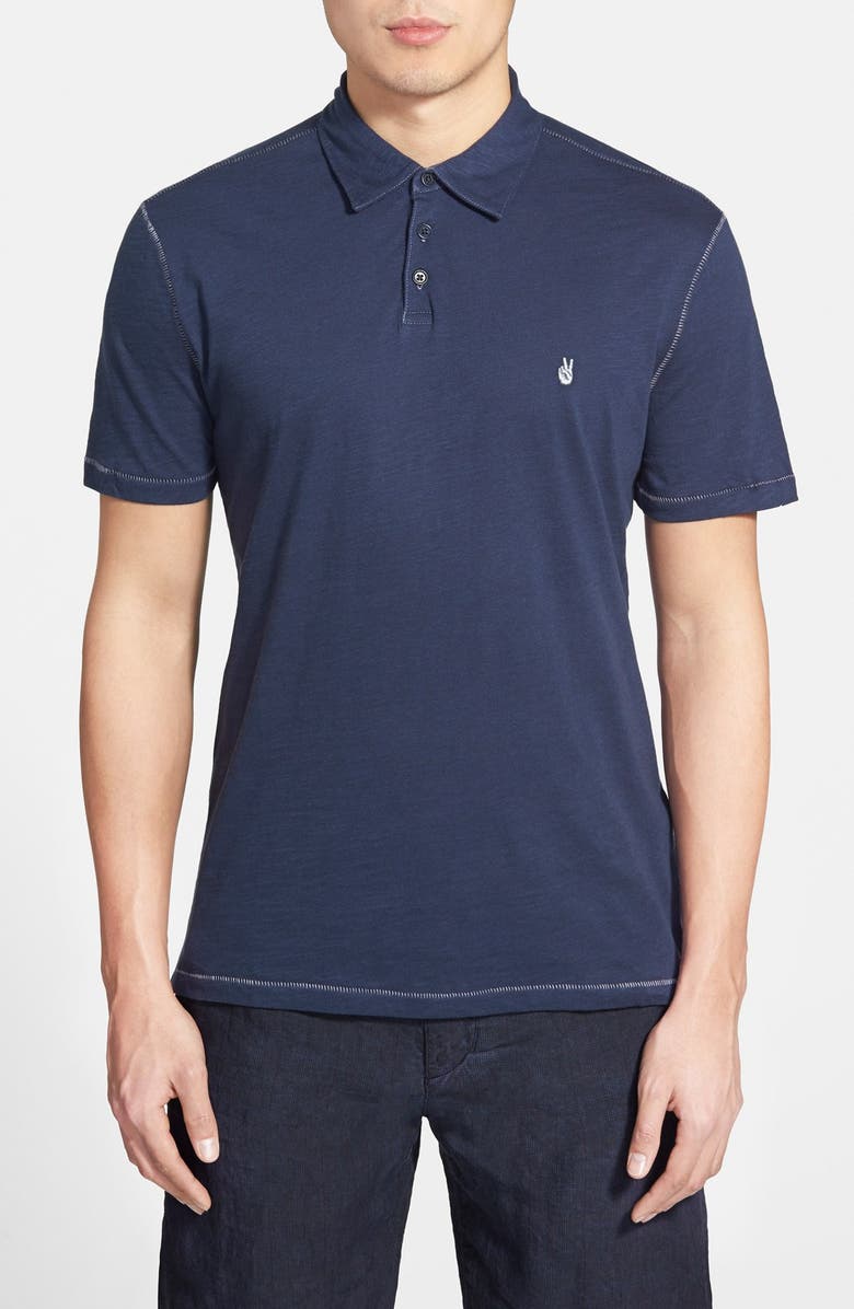 John Varvatos Star USA Slim Fit Polo, Main, color, 