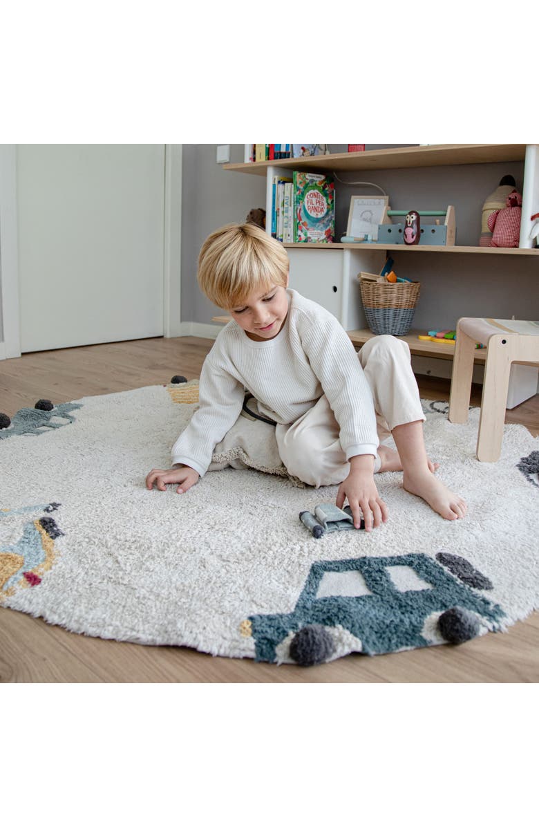 Lorena Canals Washable Rug Wheels, Alternate, color, Multicolor