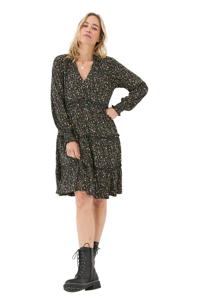 FatFace Women's Ivana Ditsy Marks Jersey Dress, Main, color, 