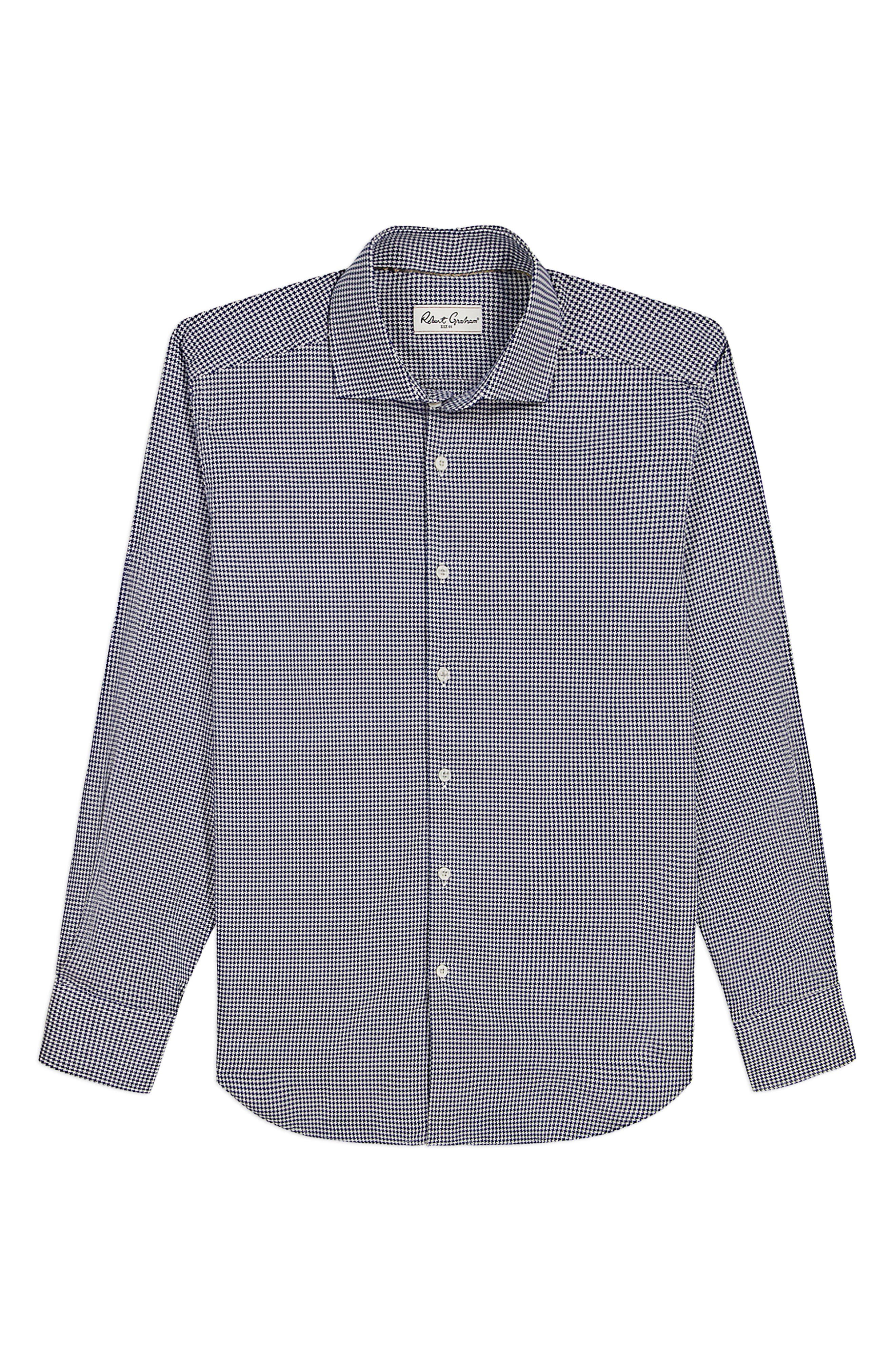 Robert Graham Parrett Cotton Button-Up Shirt