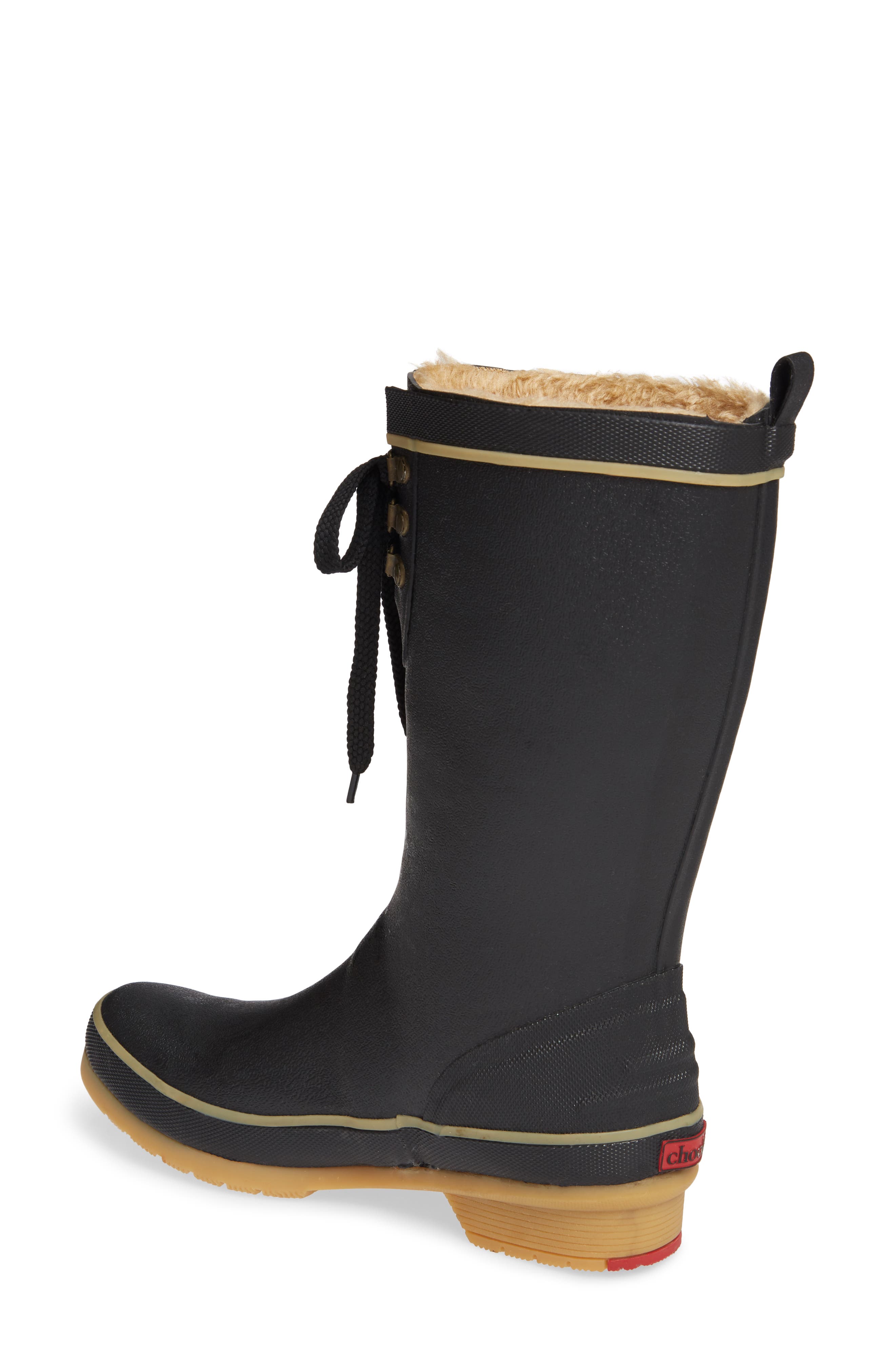 Chooka Whidbey Plush Waterproof Rain Boot, Alternate, color, 