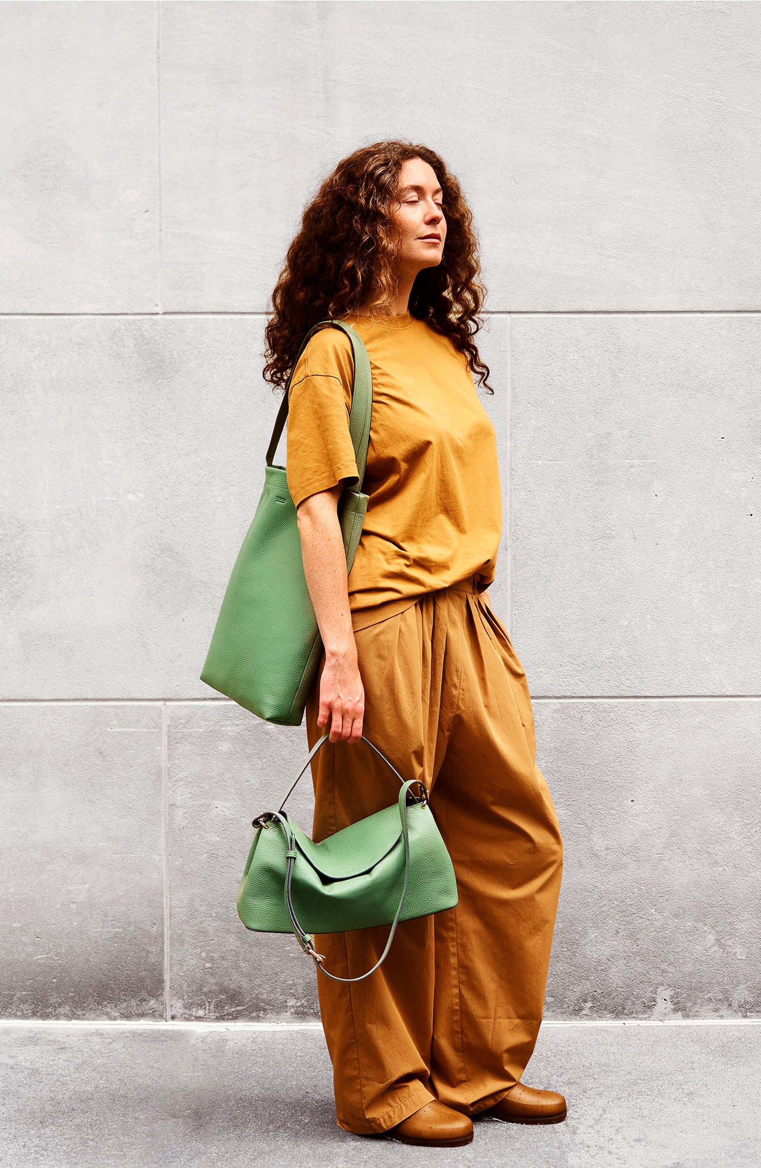 Tusk Ascot Ani Satchel, Alternate, color, Sage