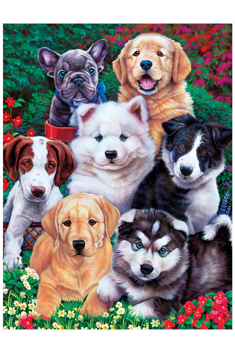 Fluffy Fuzzballs 300 Piece Jigsaw Puzzle, Alternate, color, Multicolor