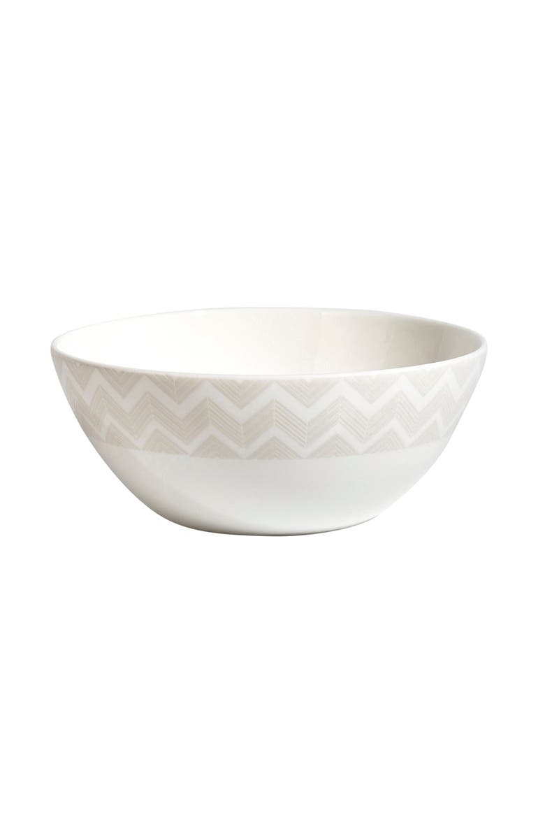 Missoni Soup Bowl 2 Pcs. Set, Main, color, White