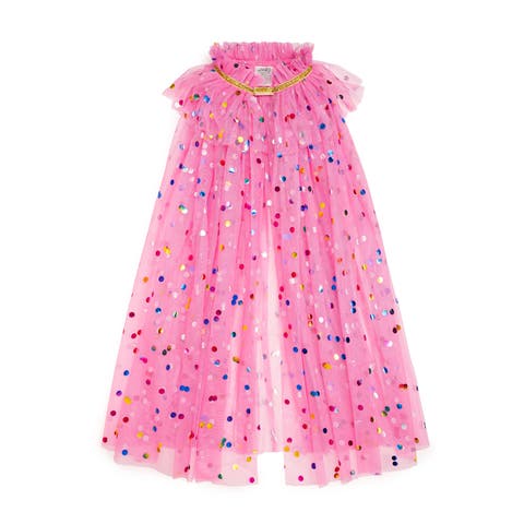 Raspberry Confetti Cape (Toddler & Little Kid)
